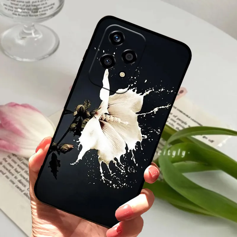 Shockproof Soft TPU Silicone Phone Case - Cartoon Matte Bumper Cover