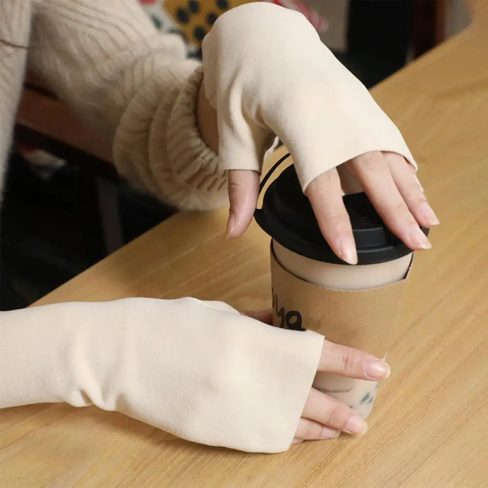 

Valentine Day Gift Gloves Cozy Touch Screen Gloves Warmth Style Self-heating Design for Winter Gift Heartwarming Gift Gloves