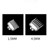 for Wahl Hair Clipper Guide Comb Set Standard Guards Attach Trimmer Style Parts 1.5mm+4.5 mm 5