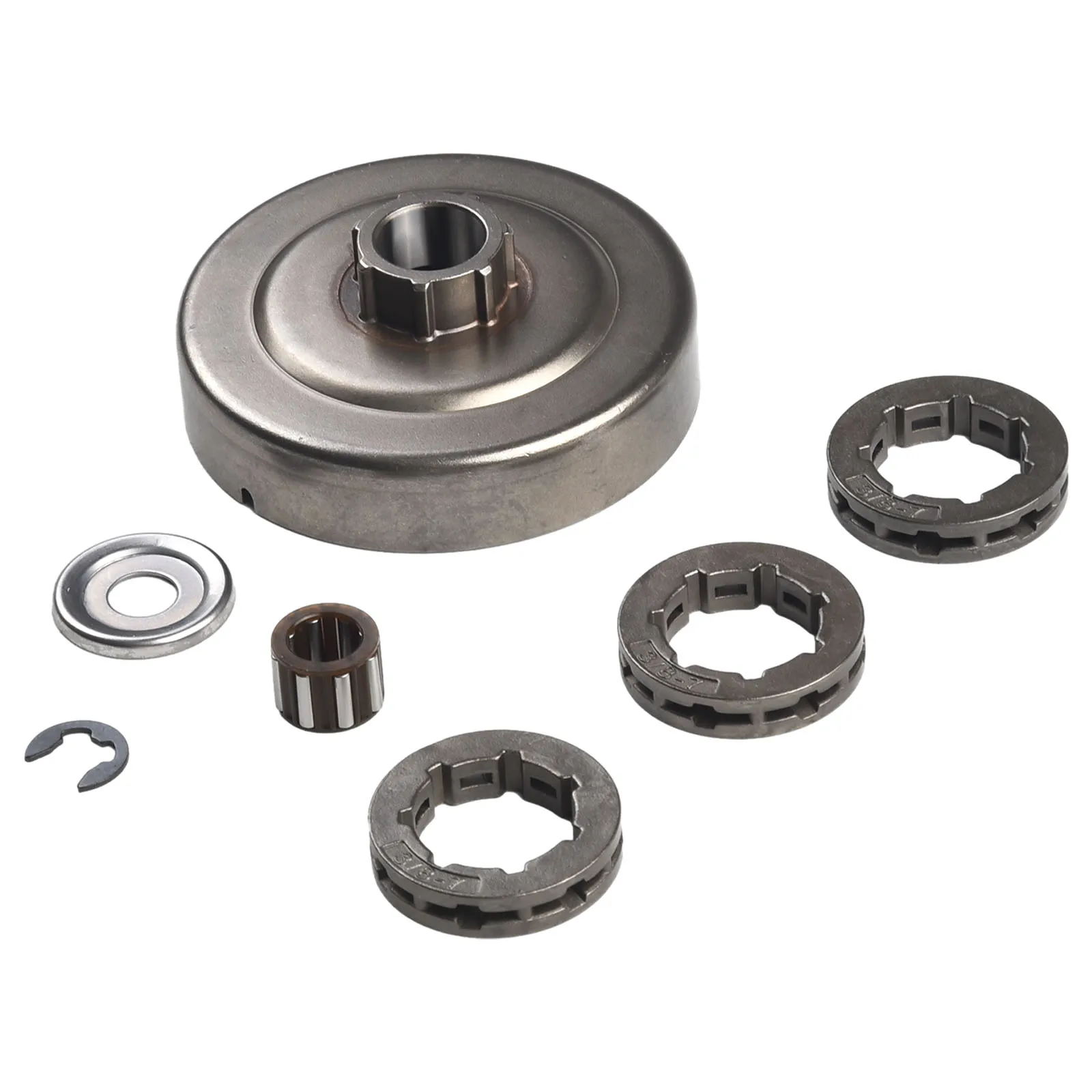 

Clutch Drum Sprocket Bearing Kit For Stihl MS170 180 017 018 021 023 Chainsaw 3/8 -6T Spur Garden Power Tools