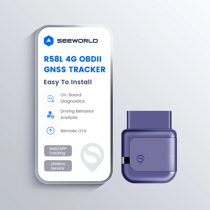 R58L OBD II GPS Мини Спутниковый GSM модуль трекер автомобильный GPS-датчик безопасности