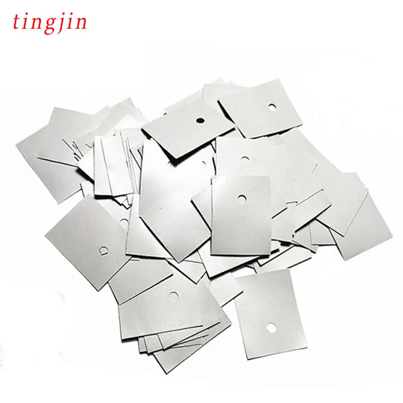 Silicone Pad Insulating Film 100pcs Large TO-220 TO-3P TO-247 silicone sheet insulation pads silicone insulation film