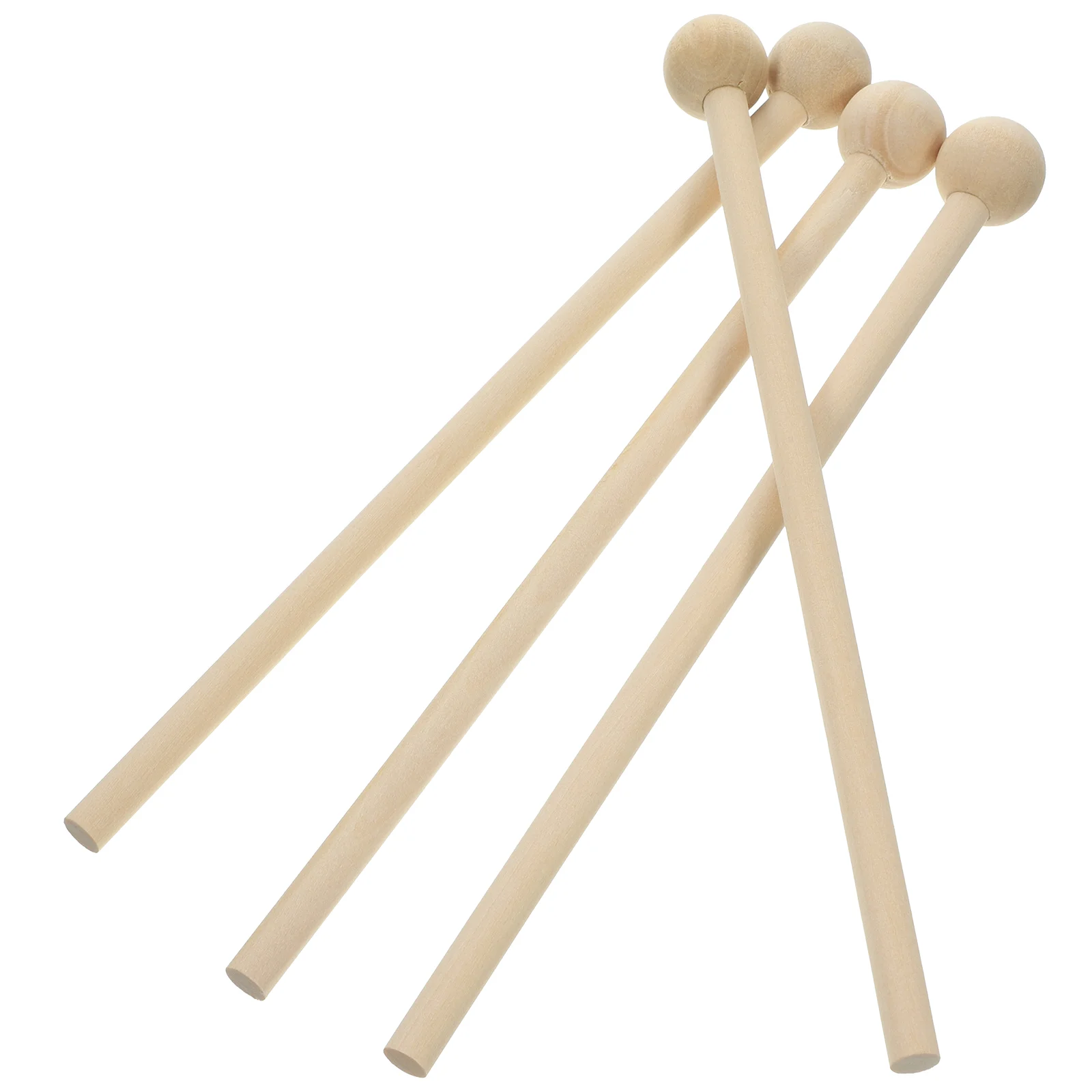 

Percussion Sticks Wood Mallets Musical Instrument Percussion Accessories for Energy Chime Wood Block