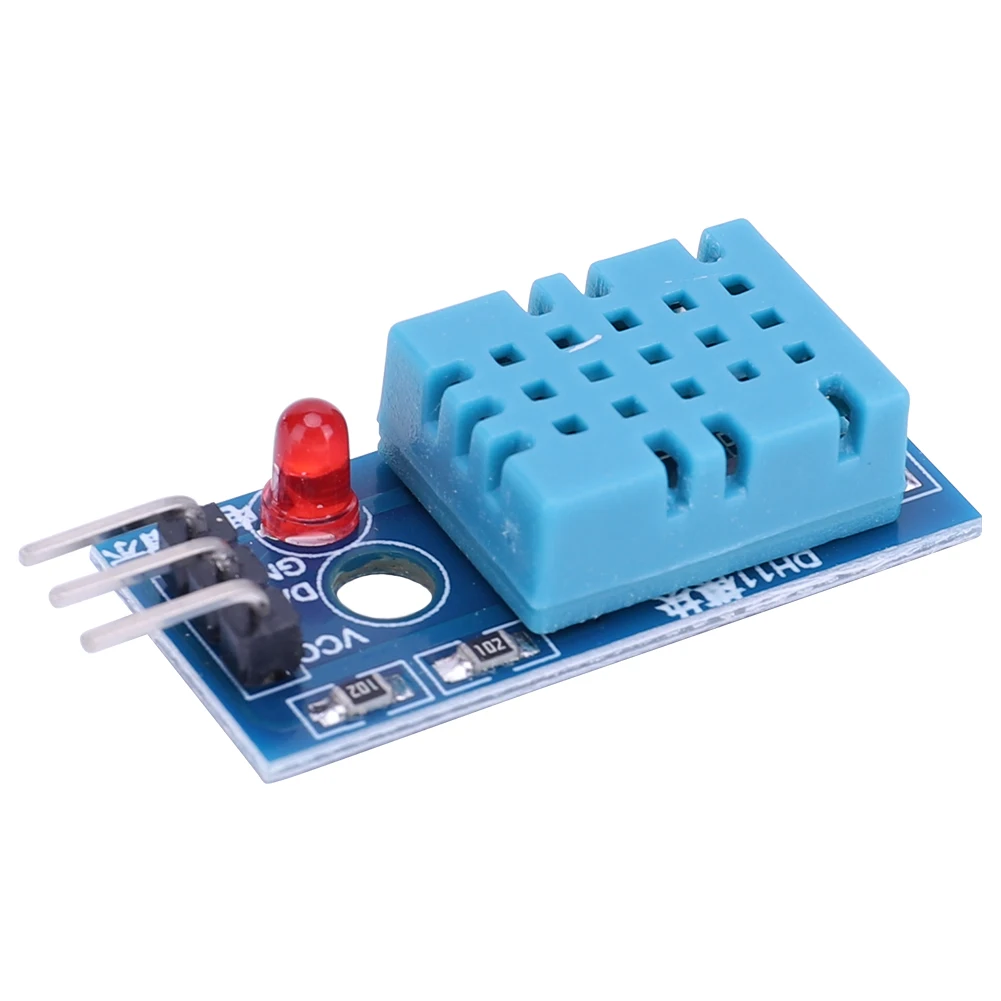 HiLetgo 5pcs DHT11 Temperature Humidity Sensor Module Digital Temperature  Humidity Sensor 3.3V-5V Humidity Measure Range 20%-95% Temperature Measure