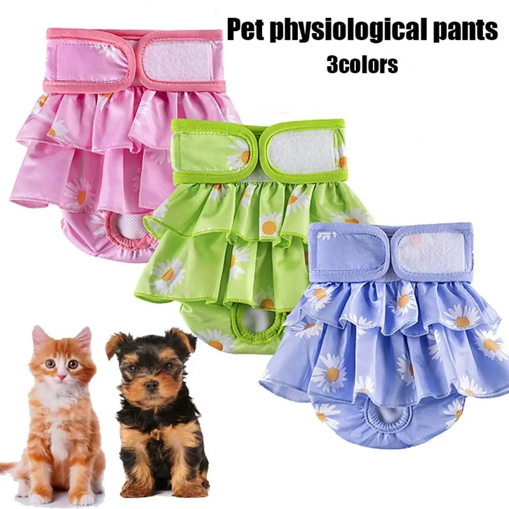 Dog Shorts Menstrual Physiological Pants Leakproof Washable Animal Supplies