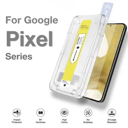 Premium Tempered Glass Screen Protector with Easy Install and Auto - Dust Removal Kit - Pixel 11 Pro XL
