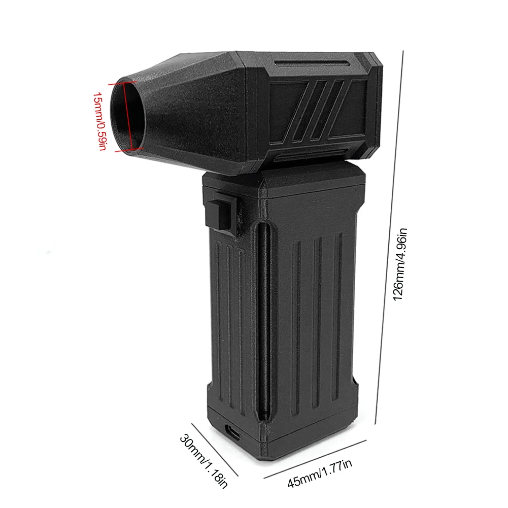 Turbo Violent Fan Speed Adjustable Small  Fan 110000RPM Air Blower 45M/S Built-In Battery Computer Keyboard Cleaner