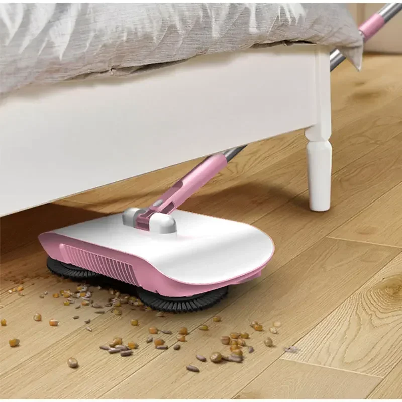 Sweeper Magic Broom Dustpan Set Hand Push Cleaning Machine Floor Vacuum Cleaner Household Lazy All-in-one Sweeping Tools - 6