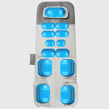 Massage Mattress Electric Neck And Back Waist Massage Cushion Adjustable Heating Full Body Kneading Multi-Functional Yoga Mat 6