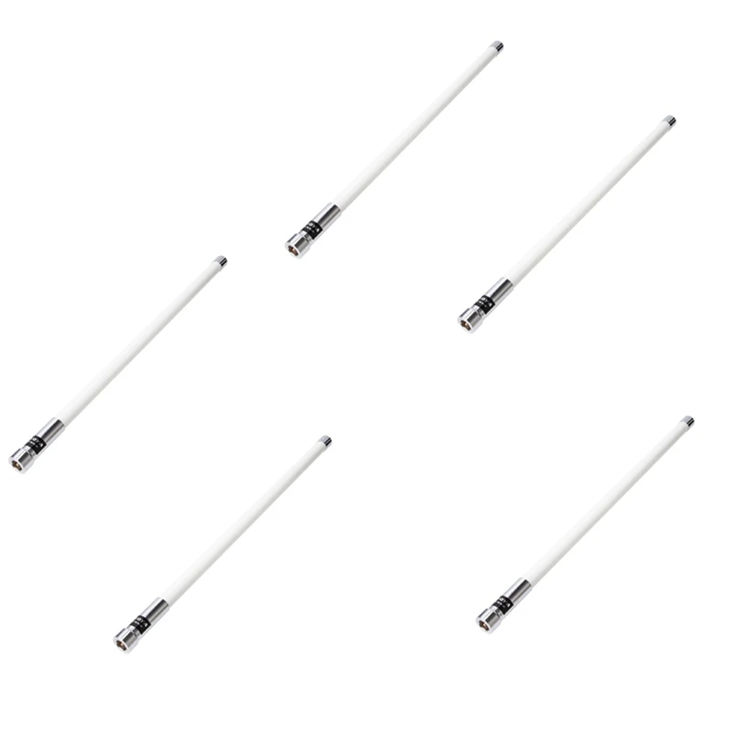 

5X NL550 136-174/400-470MHz VHF UHF Dual Band Fiberglass Antenna