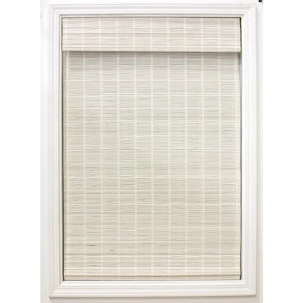 

White Roll Curtains Roller Window Blinds Roll-up Bamboo Blinds for Windows Pergola 23" W X 64" L Freight Free Velux Blind Screen