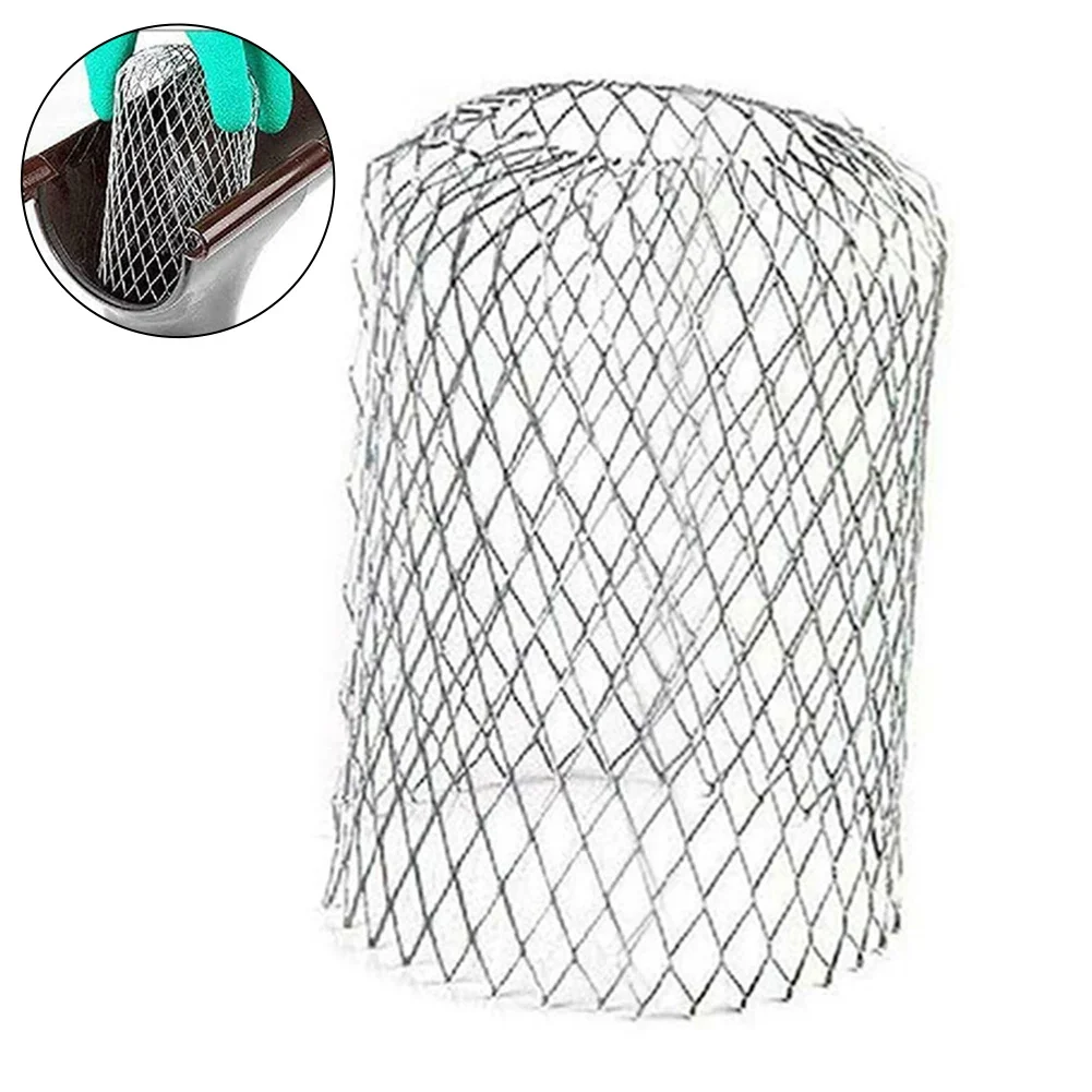 

Gutter Guard Net Cover Pipe Strainer Roof Gutter Guards Filters Down Pipe Leaf Protection Mesh Strainer Gardening Tool Aluminum