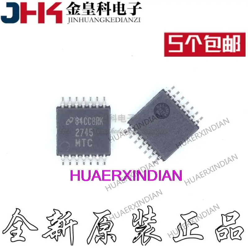 

10 шт. новый оригинальный LM2745MTC 2745 LM2745 TSSOP14