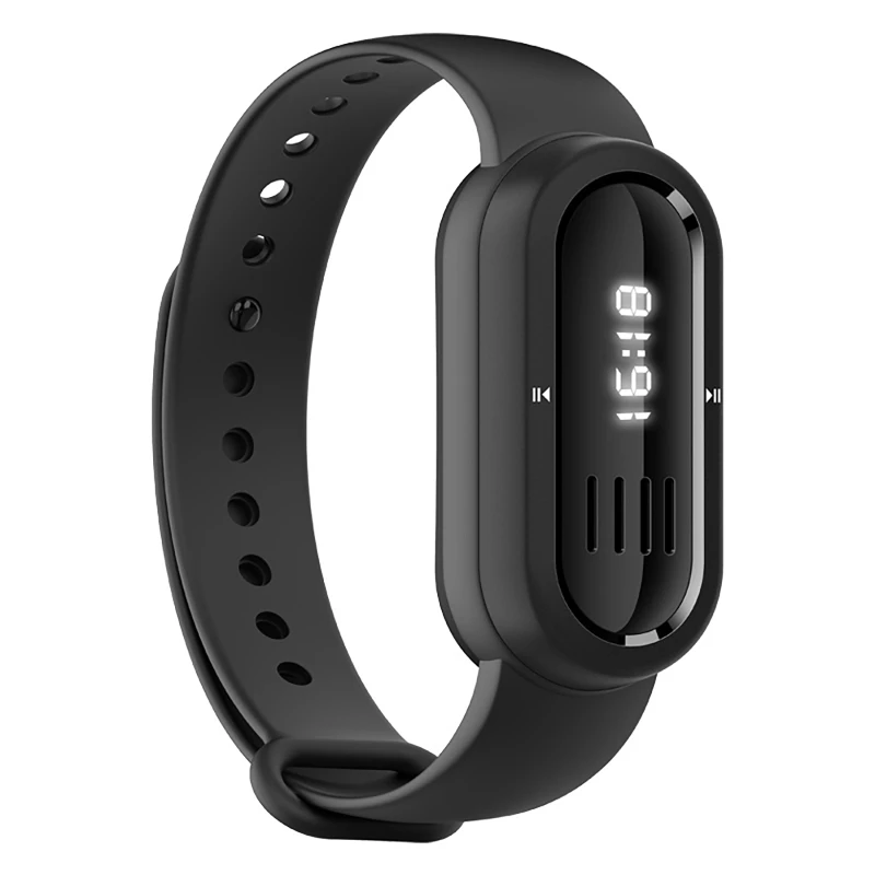 Pulsera inteligente para dormir, reloj inteligente inalámbrico con Altavoz Bluetooth, pulsera de música para deportes al aire libre, pulsera con ruido blanco