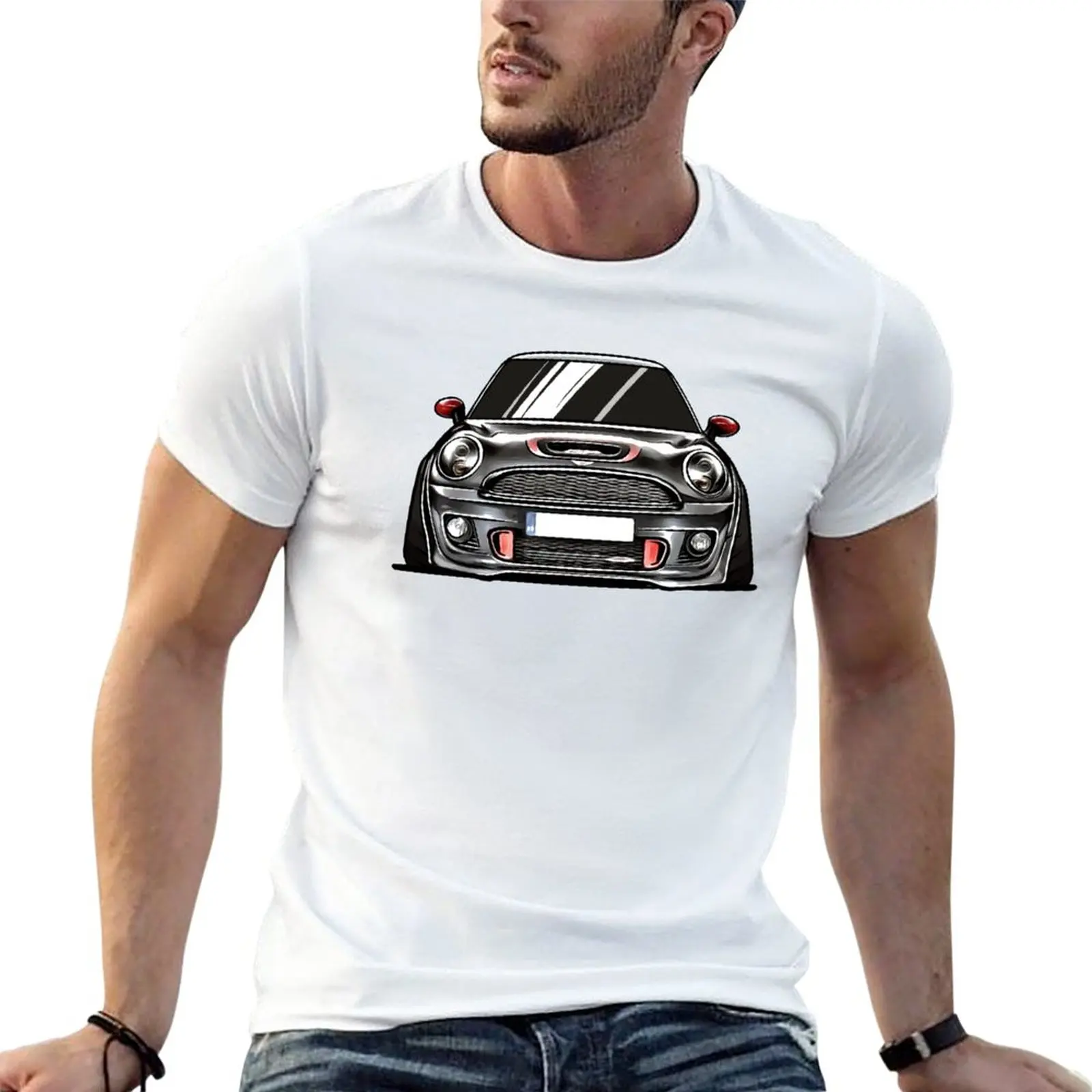 New Toonart 2012 Mini John Cooper S Works Gp Art T-Shirt Blouse quick drying shirt mens graphic t-shirts hip hop