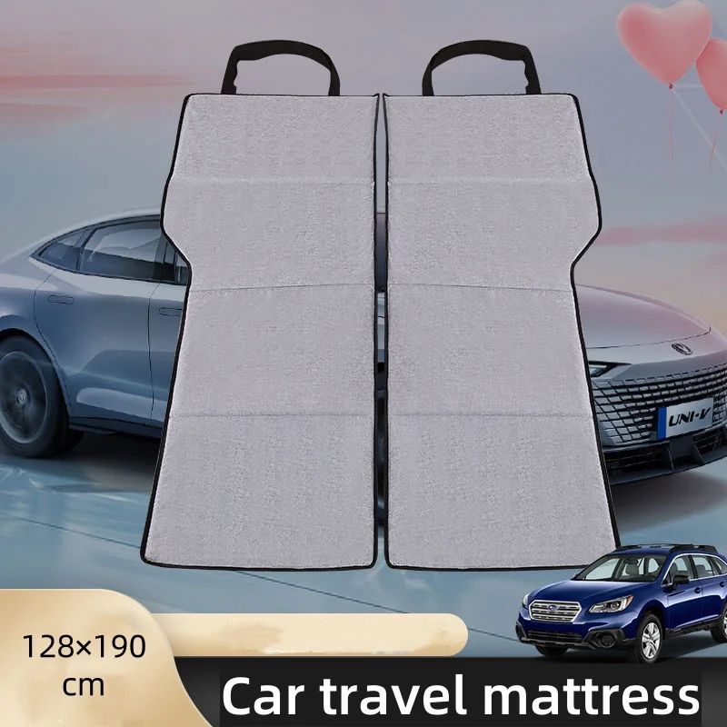 Car Camping Mattress Foldable Travel Sleeping Mattress Car Rear Extra Long General SUV