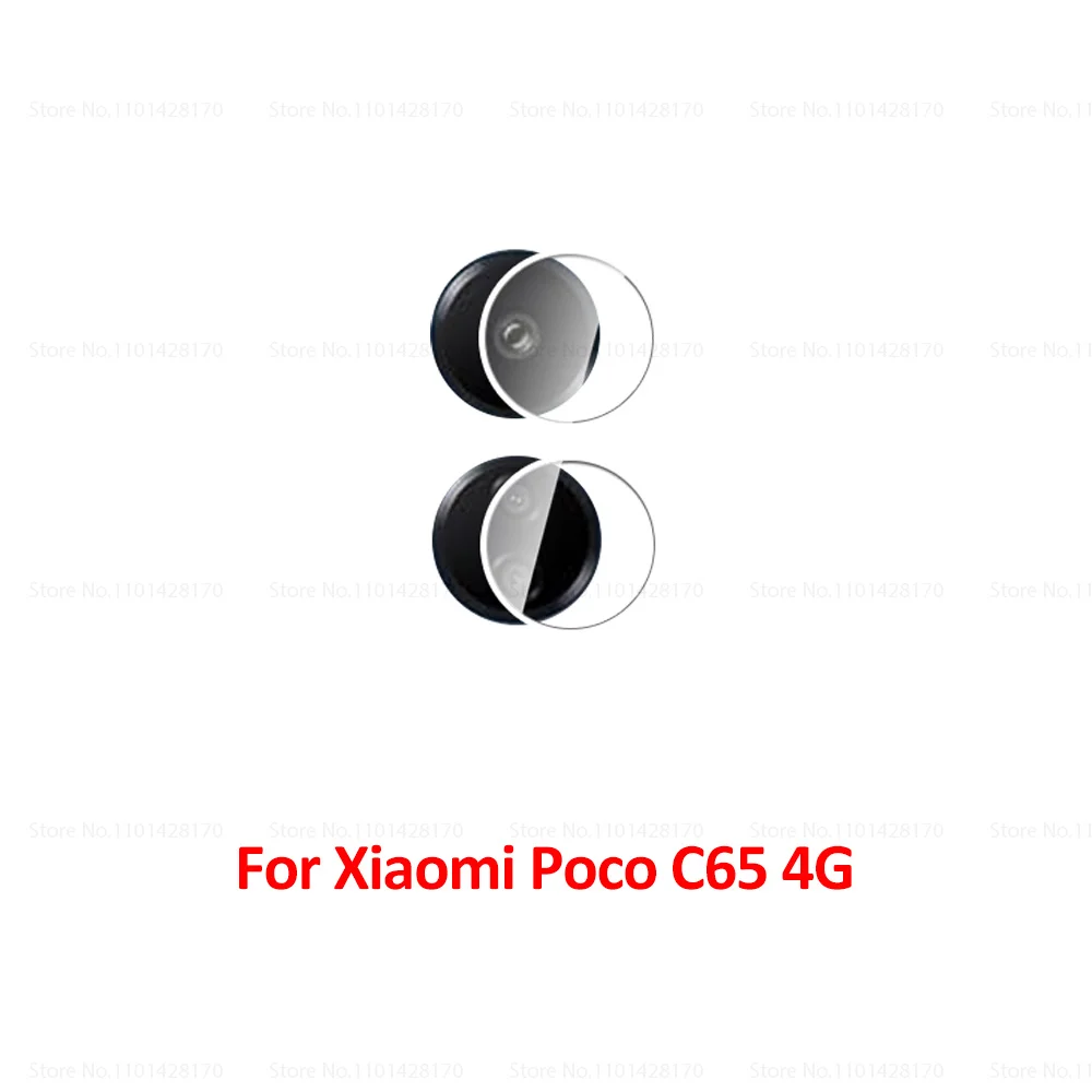 4-Pack HD Tempered Glass Camera Lens Protector