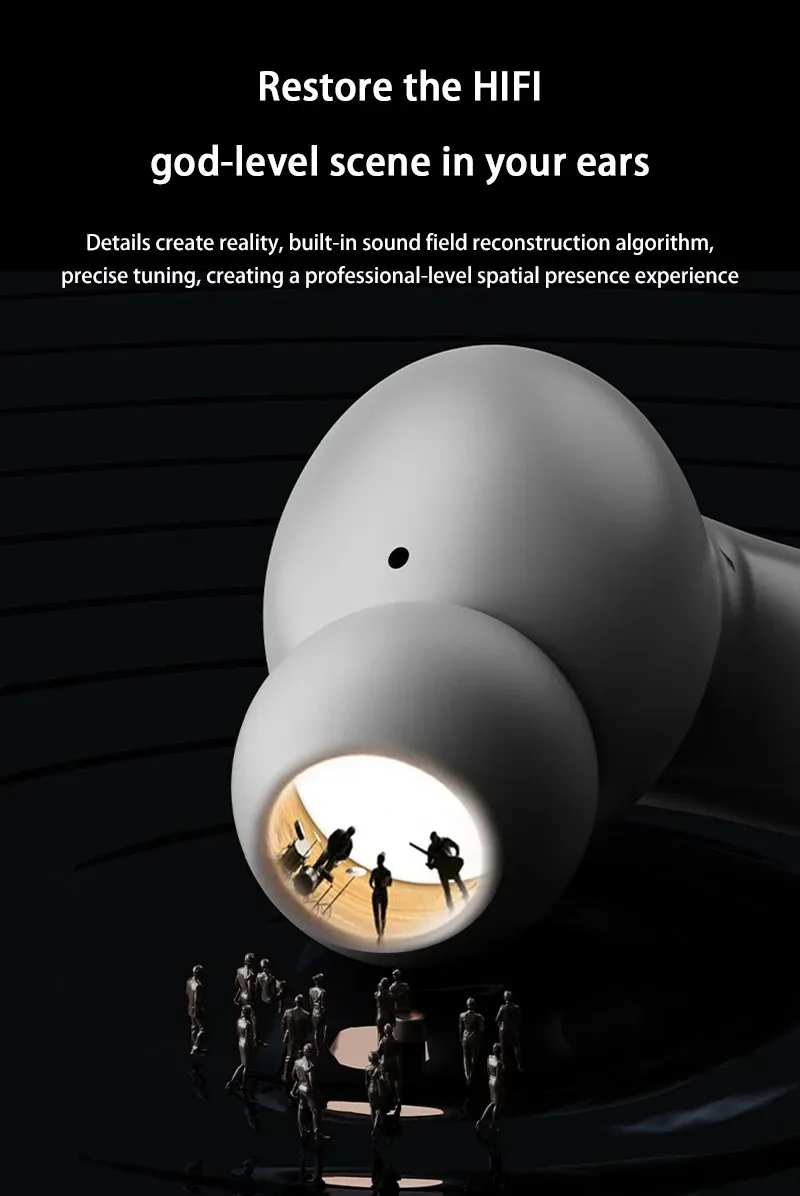 2025 Upgrade A98 AI Translation Wireless Bluetooth Earphones 144 Countries Langu
