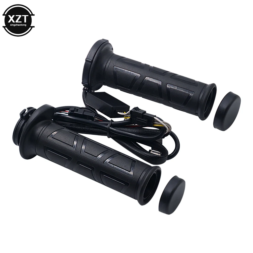 thumbnail image 2 of Universal 12V Electric Heated Grips Pads Motorcycle Handlebar Adhesive Heating Kit From Motorcycle Air Intakes - Price 21.28 2 of 13