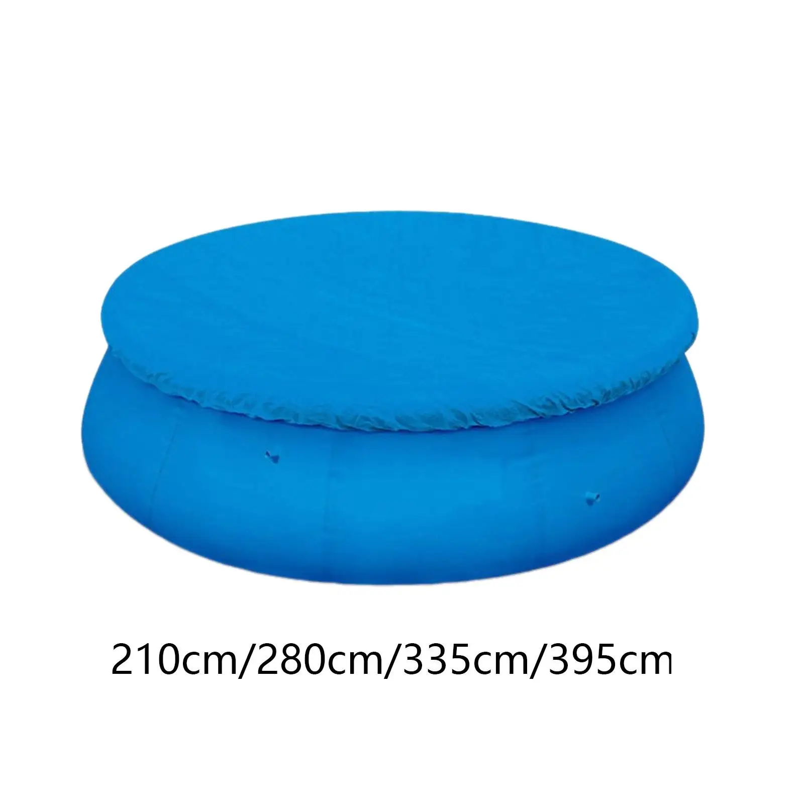 Round Pool Cover Water Resistant Drawstring Design Swimming Pool Cover for Outdoor Paddling Family Pool Cover above Ground Pool