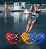 Biaxial Double Shafe Load Bearing Double Aluminum Shell Stainless Steel Pulley Crossing RopeTransport Lifting Wheel 1