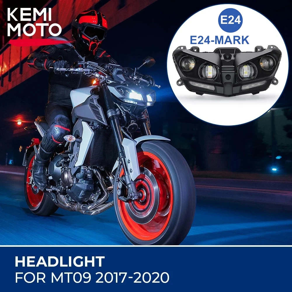 HeadlightMT09LEDLampDRLForYAMAHAMT09MT09MT09FZ0920172018