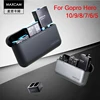 MAXCAM Battery Charger For GoPro 11 10 9 8 7 6 5 3 Smart Charging Case Rechargeable 1720mAh Battery Storage Box For Gopro Hero 1