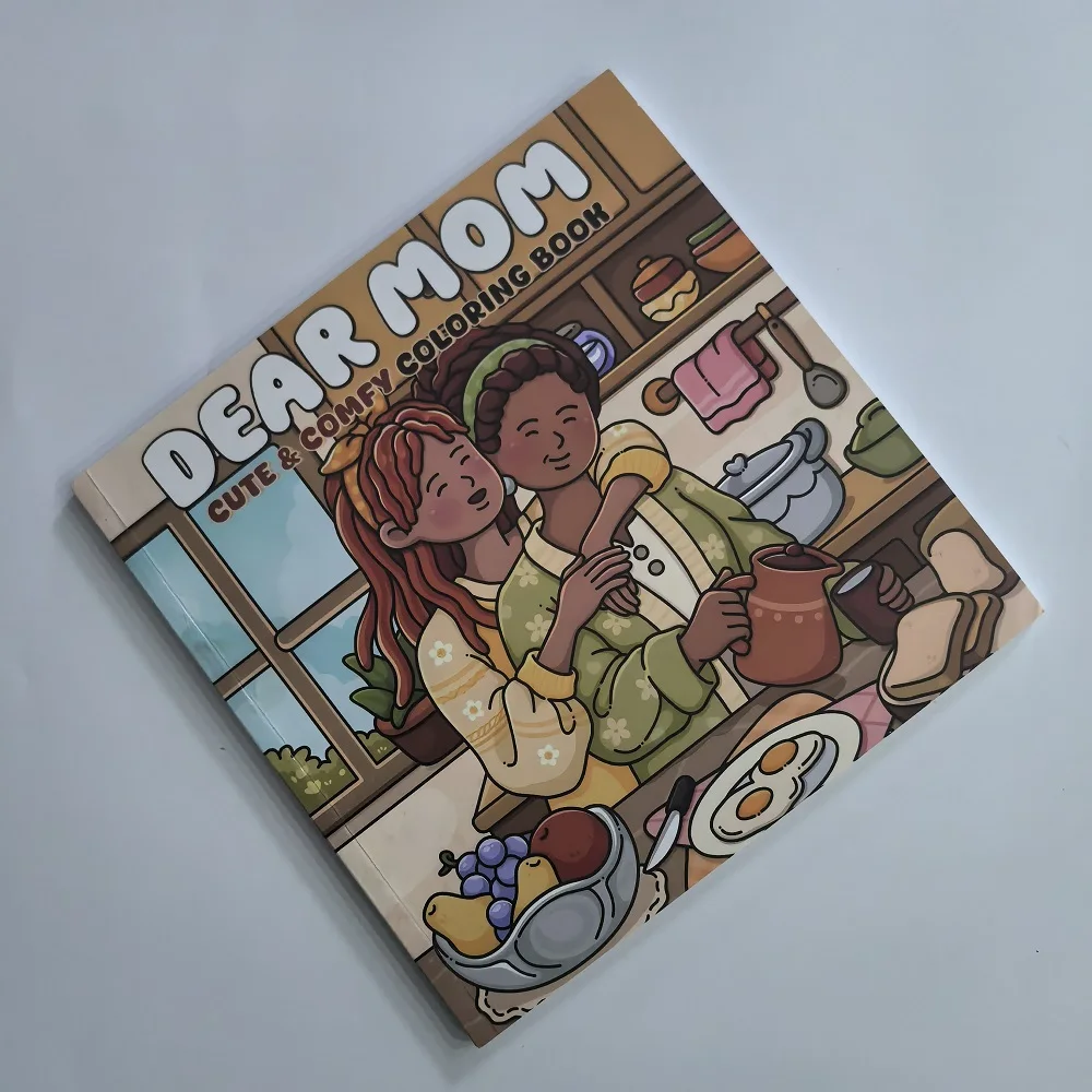 ספר צביעה למבוגרים עם עיצובים פרחוניים חמודים להקלה מתח אמנותית מתנה לנשים אידיאלית ליום האם או ליום ההולדת