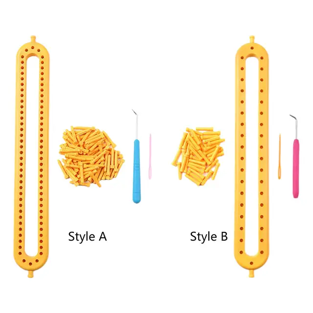Kötő Szövőszék -Készlet Diy Gép Horgolt Állítható Peg Kézzel Készített Készlet Virágkészítő Varrószerszámok Szövési Szerszámok A Sál Kendőhöz