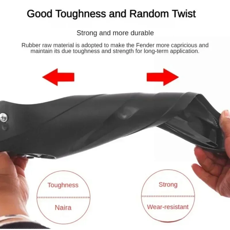 2PCS Mountain Bicycle Road Bike Fender Front Rear Mudguard Quick Release Road Cycling Mountain MTB Fender For 20 24 26 Inch Bike bicycle fender