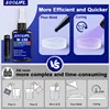 Crystal Clear Hard UV Resin Upgraded Formula Ultraviolet Fast Curing for Jewelry Making Craft Decoration, Hard Transparent Glue 3