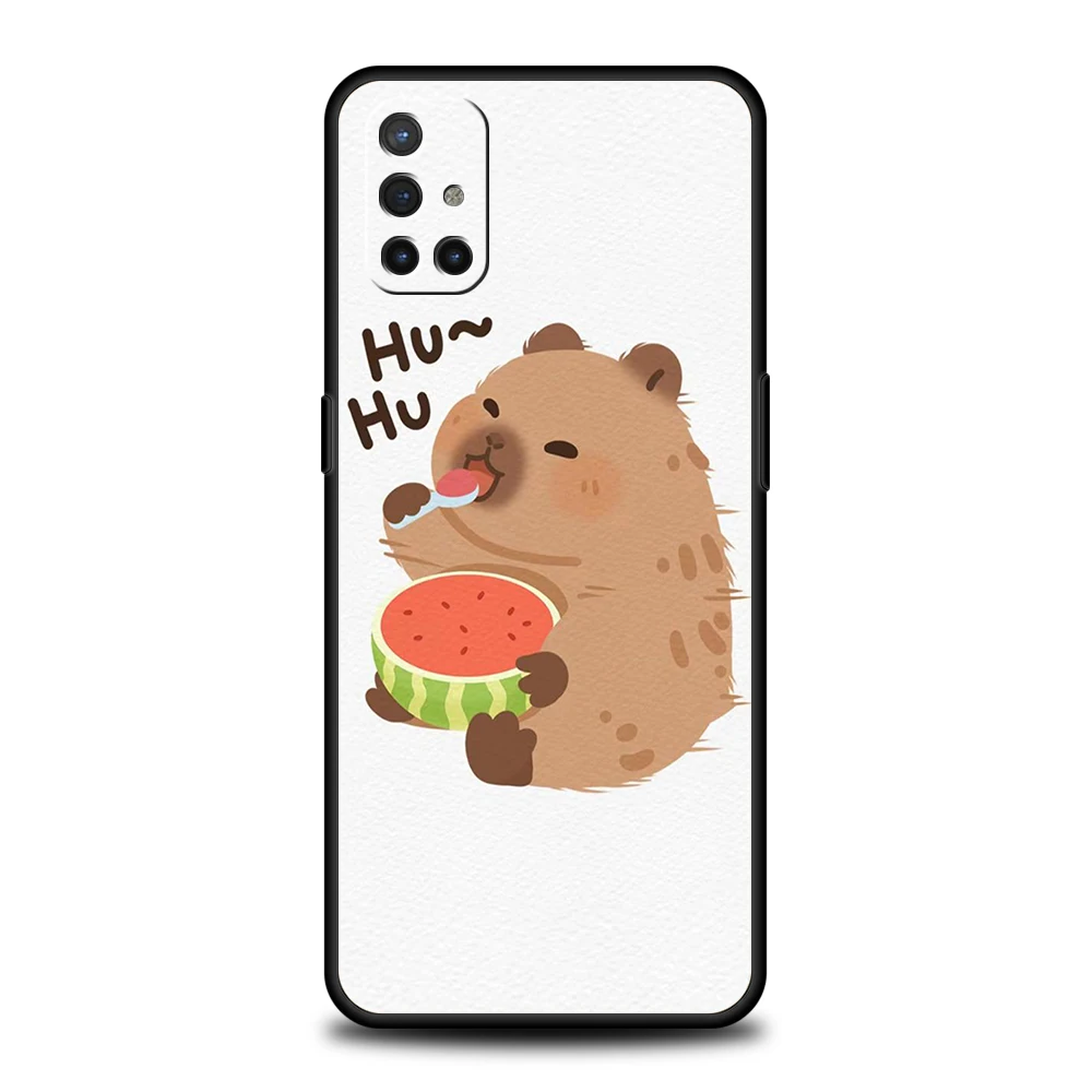 Cute Cartoon Capybara Silicone Phone Case Cover