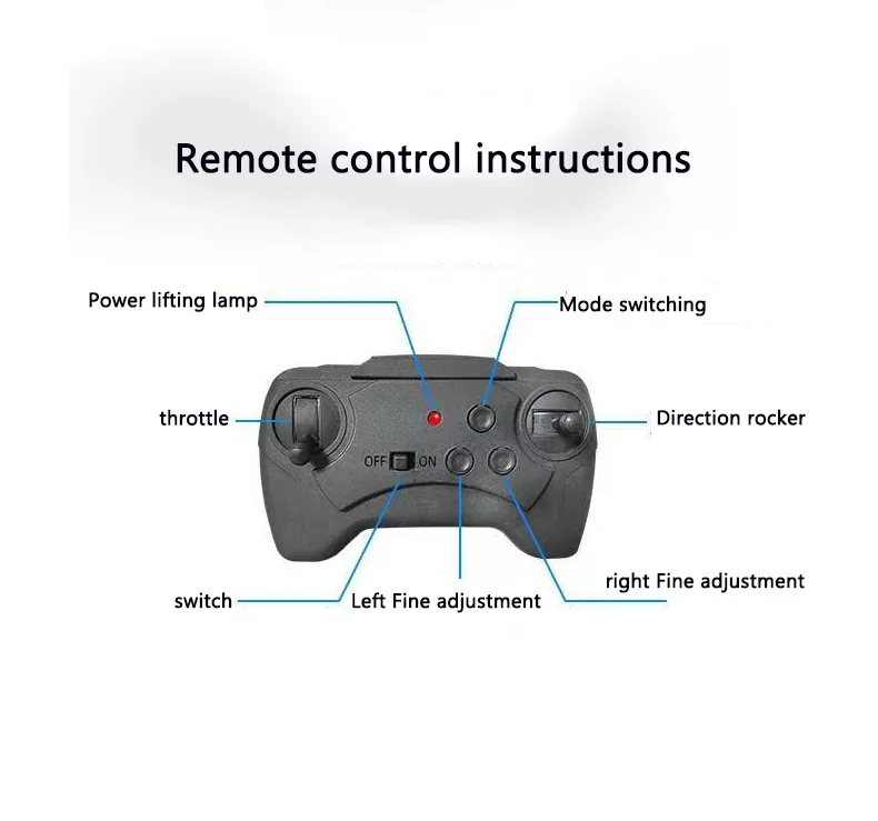 2022 New Remote control airplane fixed wing delta wing glider indoor airplane fall prevention children toy boy airplane model 6