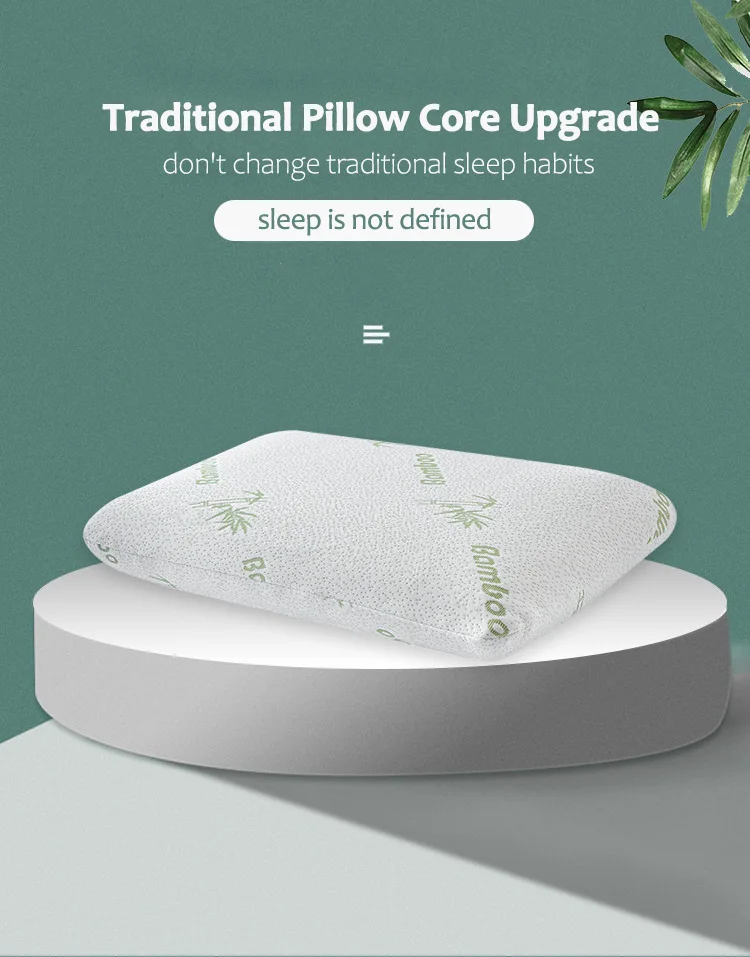 Bamboo Fiber Memory Foam Pillow