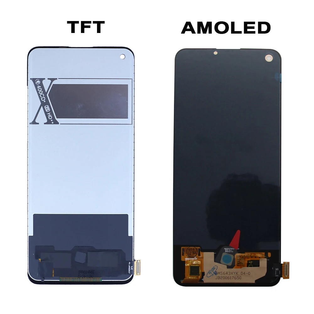 OPPO Realme 8 4G RMX3085 LCD 디스플레이 용 6.4 LCD AMOLED 스크린 Realme 8 터치 스크린 디지타이저 어셈블리 교체 부품