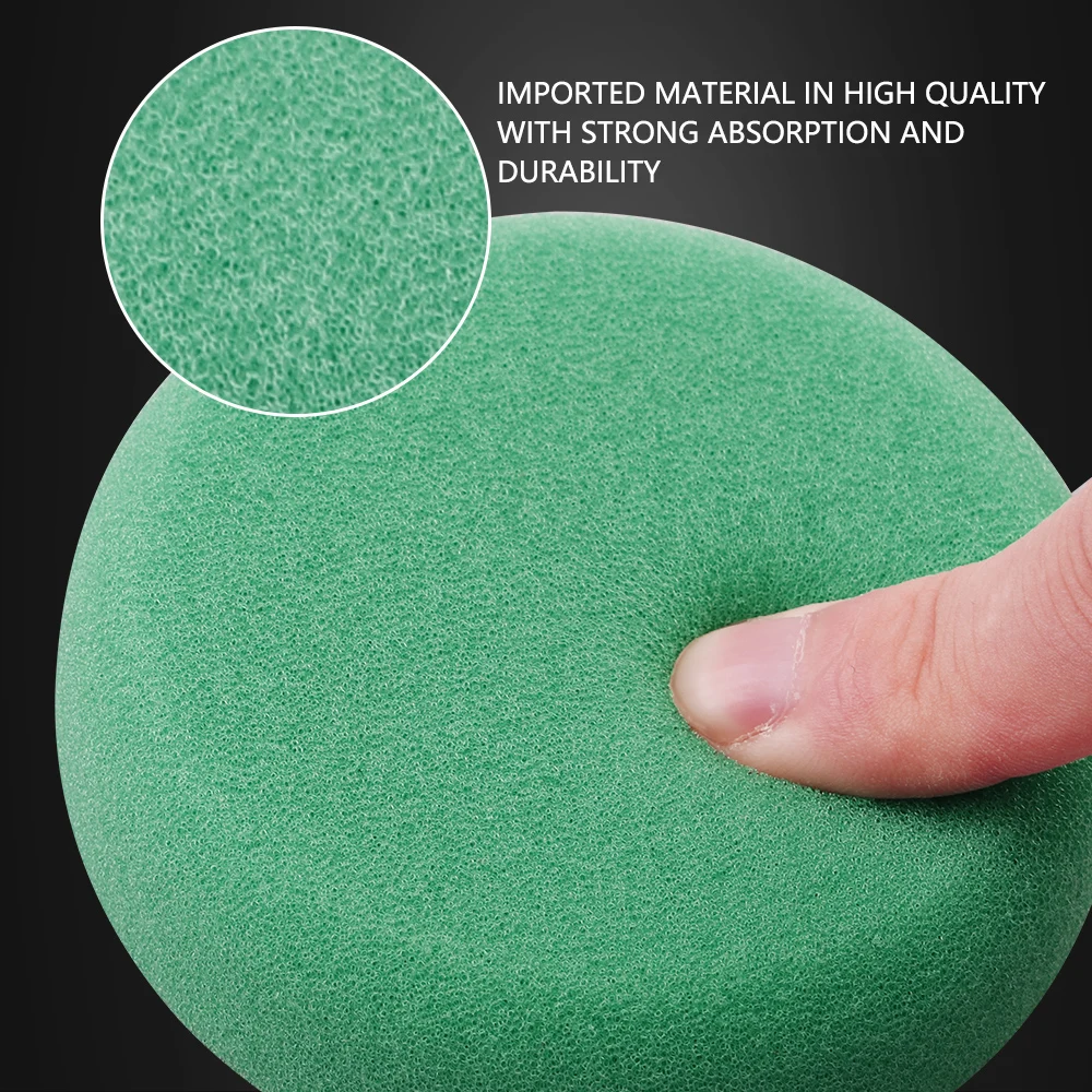 Car Polishing Sponge 5Pcs 1Inch 2Inch Mini Pads for Car Rotary Drill Detailing Kit