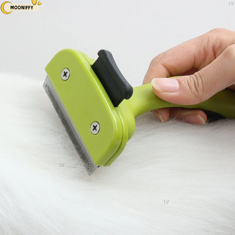 Pet Hair Remover For Puppy Dog Hairs Brush Cat Grooming Comb Fur