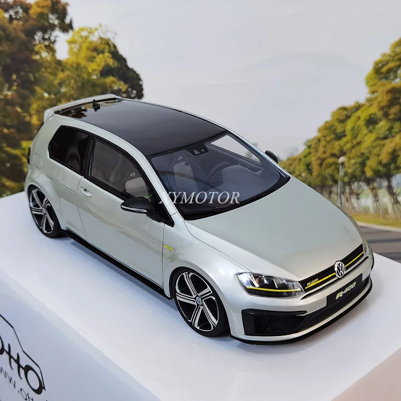 

Модель автомобиля отлитый под давлением OTTO 1/18 для Volkswagen Golf gen 7 A7 R400 2014 из смолы