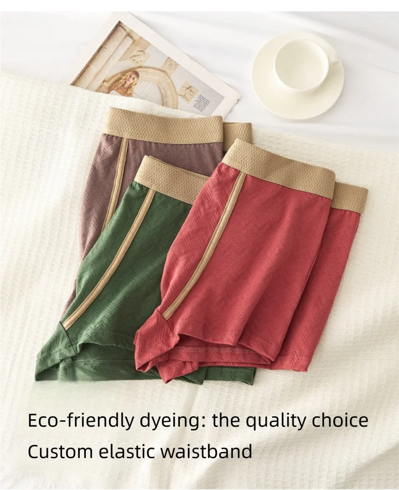 3PC 100% Cotton Men's Underwear Autumn Winter New 10A Antibacterial BoxerShorts Loose Comfortable Men's Quadrangle Underpants Saa9b2a31b0e0422da5d114ea539f599eZ