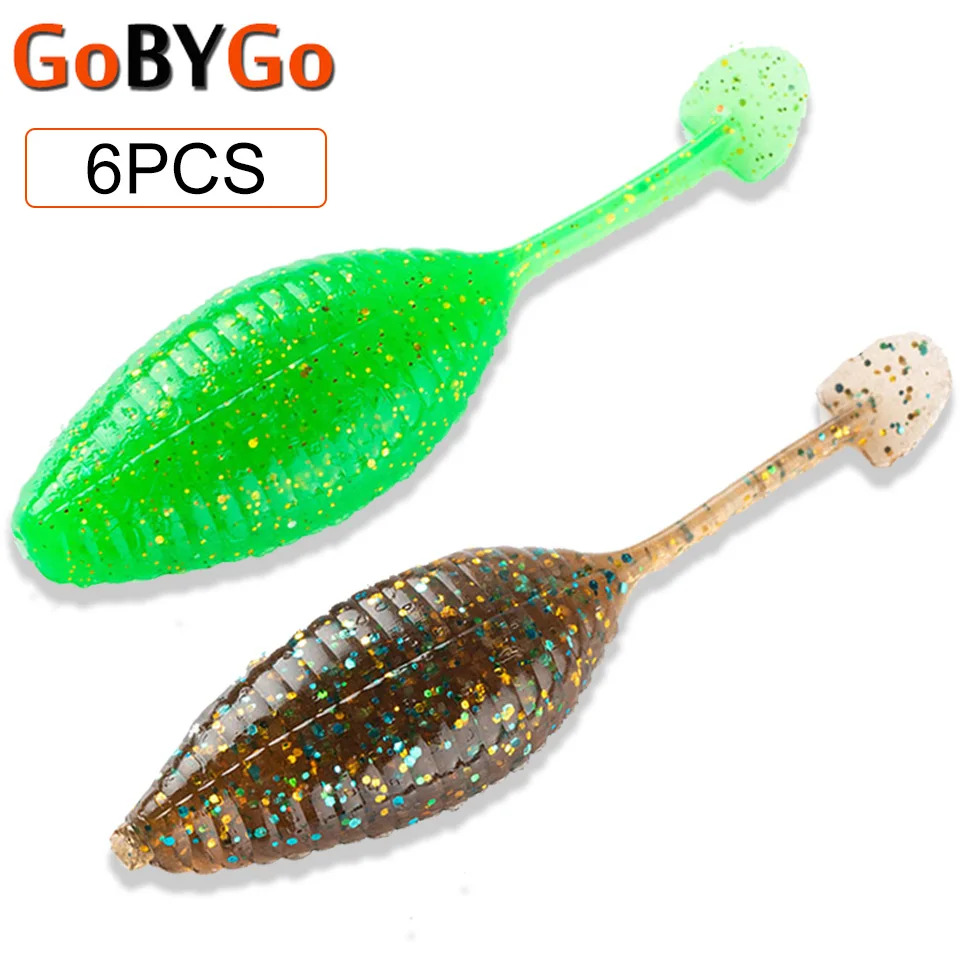

6 шт. 80 мм/3,3 г плавающий червь ТПР мягкие приманки пластиковая плавающая приманка Искусственные Силиконовые рыболовные приманки искусственная снасть для окуня
