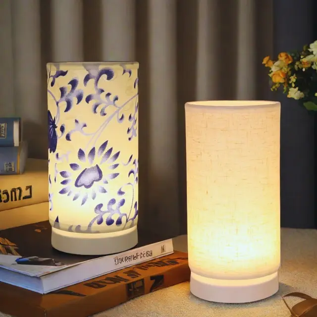 USB LED Fabric Desk Lamp 1