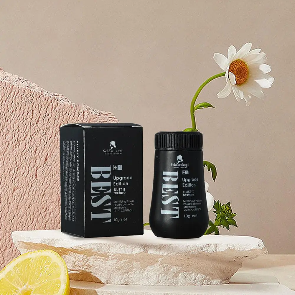 Dry Shampoo Powder for Greasy Hair, Quick Hair Volume Booster, Fluffy & Lightweight Styling Product for Instant Refresh & Volume