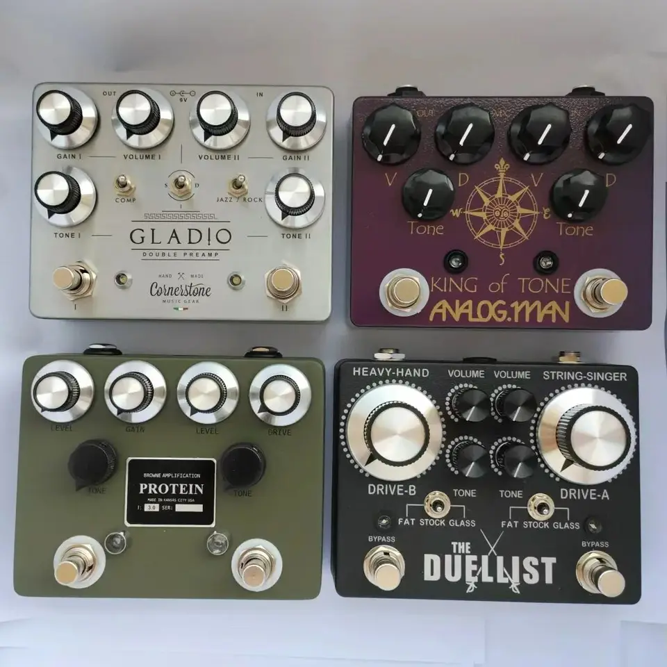 King Of Clone Overdrive KOT King Of Tone Effect Pedal Overdrive