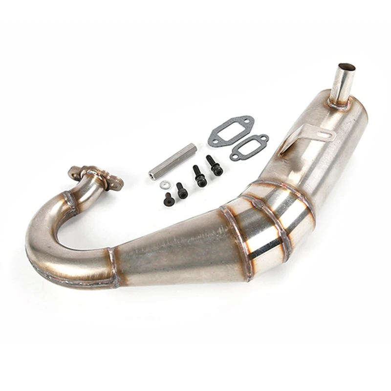 

R2 Built-In Silencer Exhaust Pipe Exhaust Pipe Low Sound Kit For 1/5 Losi 5Ive T ROFUN ROVAN LT Kingmotorx2 Rc Car Toy Parts