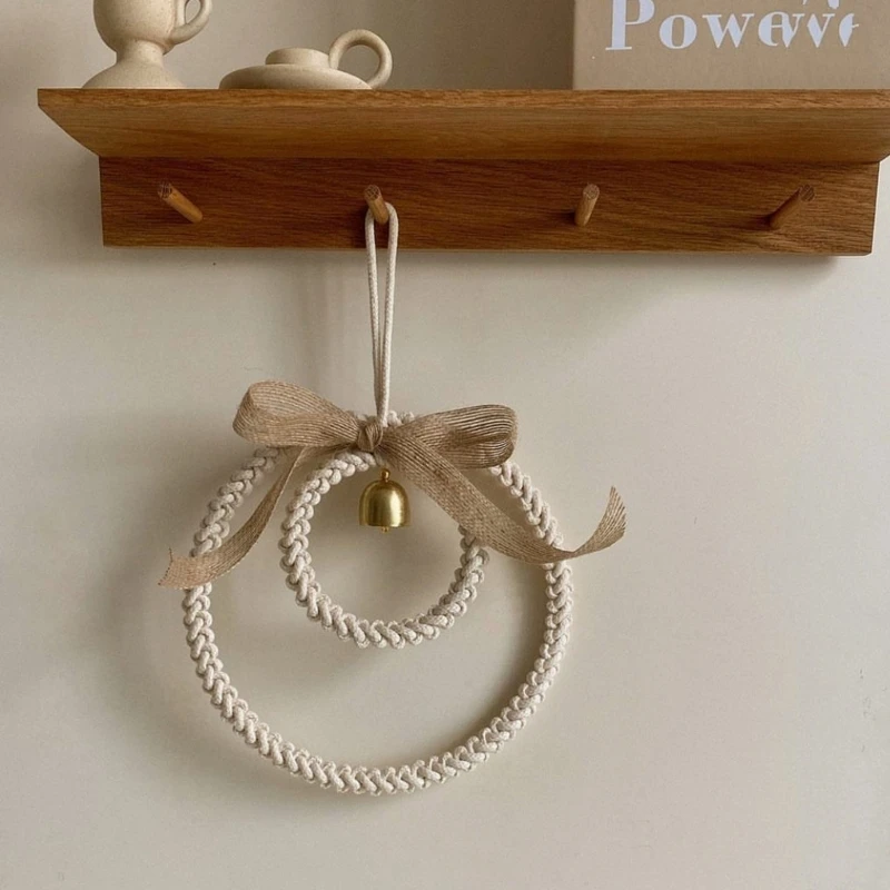 INS скандинавский стиль детские погремушки ручной работы деревянные ветряные колокольчики детская комната подвеска для детской декоры Новорожденные Фотография Prop