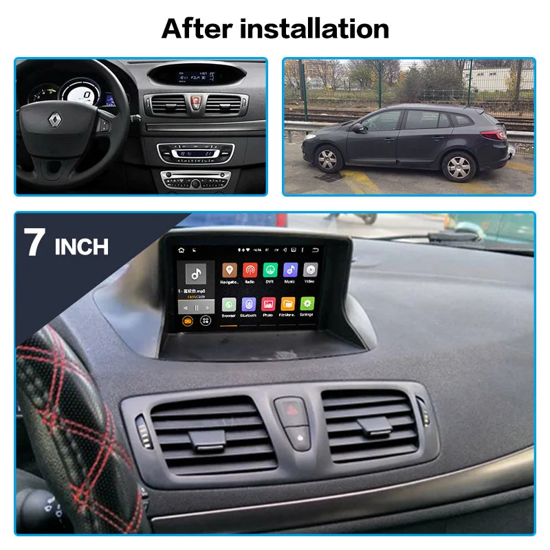 Autoradio Renault Megane 3 Android Auto - CarPlay - Skar Audio