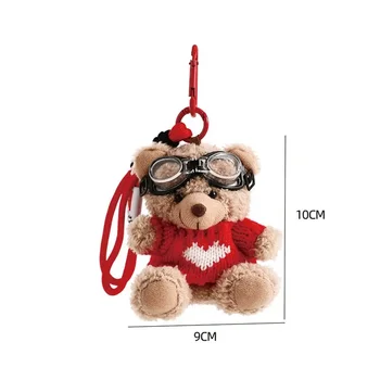 Cartoon Bear Plush Bag Charm 1