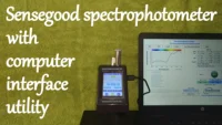 Color Measurement System - Colorimeter Spectrophotometer Instrument With Computer Interface Software - Control Color Consistency 2