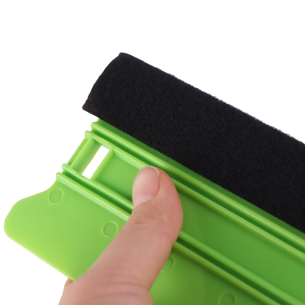 Premium Felt Edge Squeegee Set with Hanging Hole - Scratch-Free Comfort Grip for Effortless Vinyl Application, 2-Pack