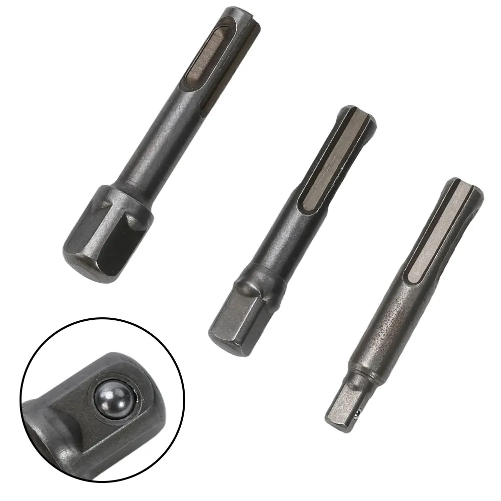 

3pcs SDS Socket Driver Adaptor 1/4",3/8",1/2" Size 65/70mm Length Chrome-vanadium Steel Screwdriver Power Tool Accessories